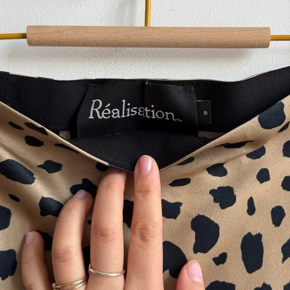 Réalisation Leopard Naomi Skirt